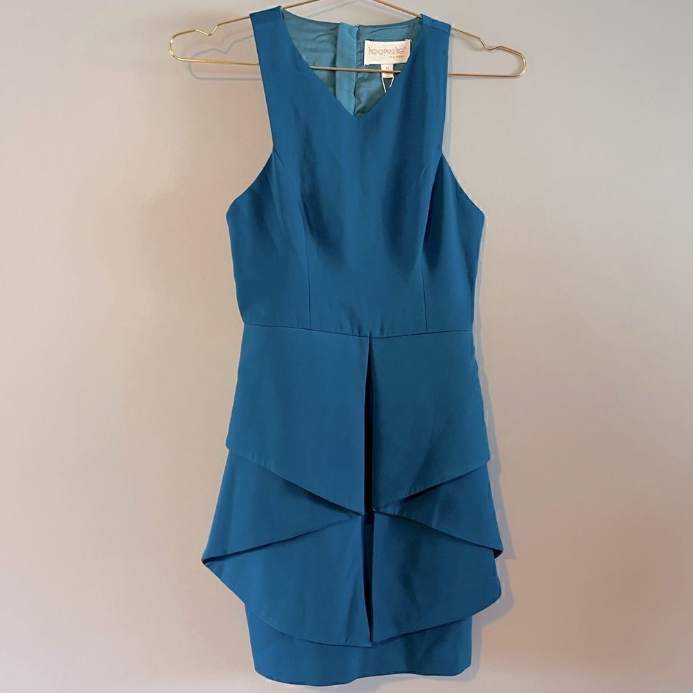Keepsake the Label Overpass Dress in Turquoise || SZ XS